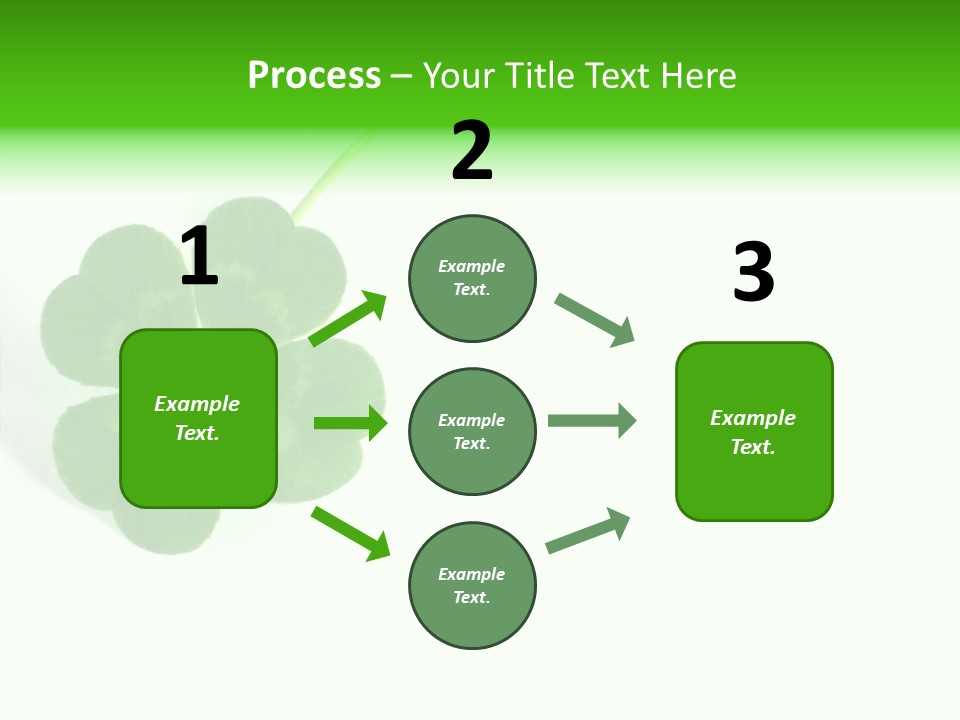 Traditional Luck Leafed PowerPoint Template