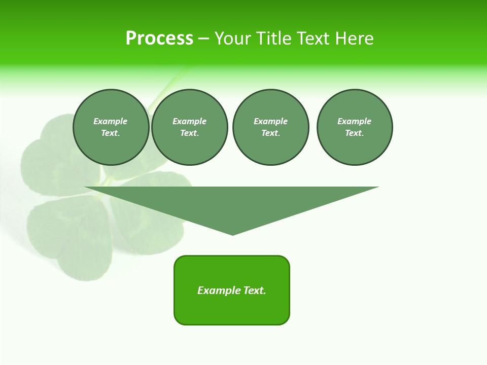 Traditional Luck Leafed PowerPoint Template