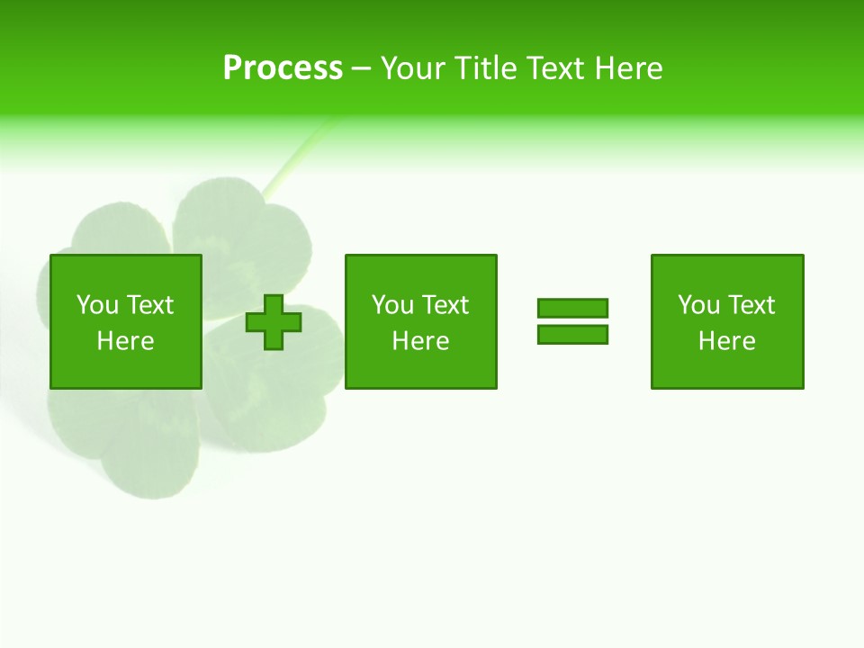 Traditional Luck Leafed PowerPoint Template