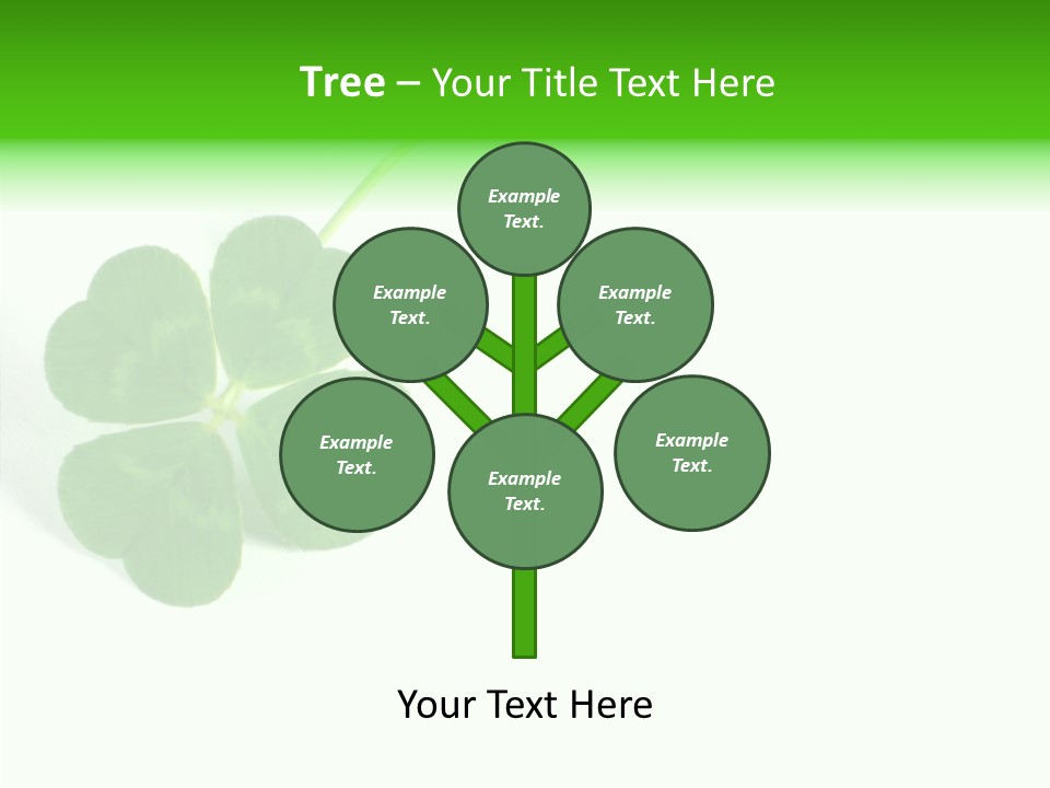 Traditional Luck Leafed PowerPoint Template