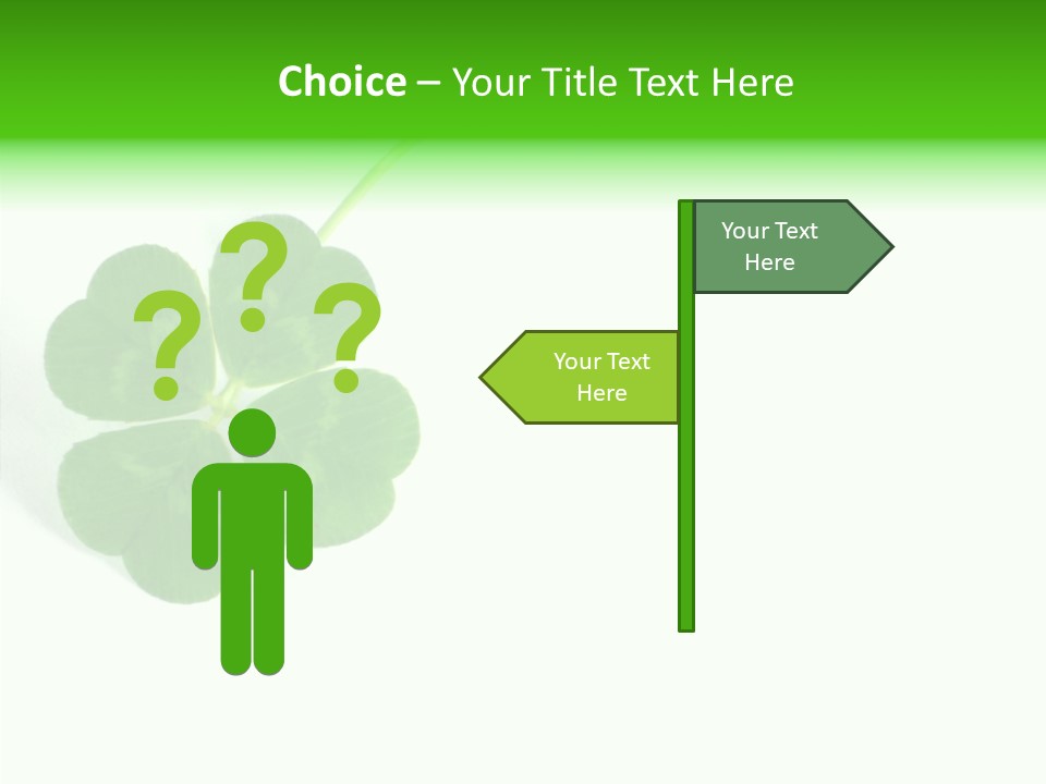 Traditional Luck Leafed PowerPoint Template