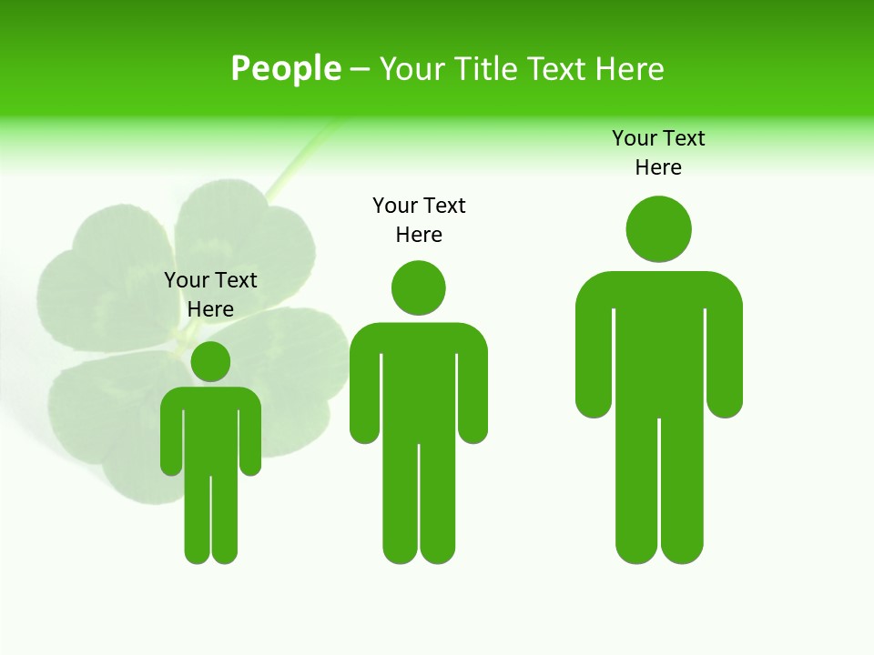 Traditional Luck Leafed PowerPoint Template