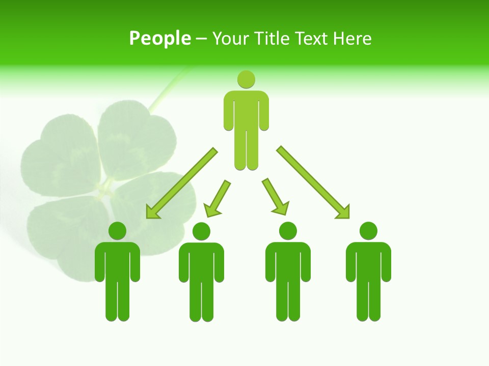 Traditional Luck Leafed PowerPoint Template
