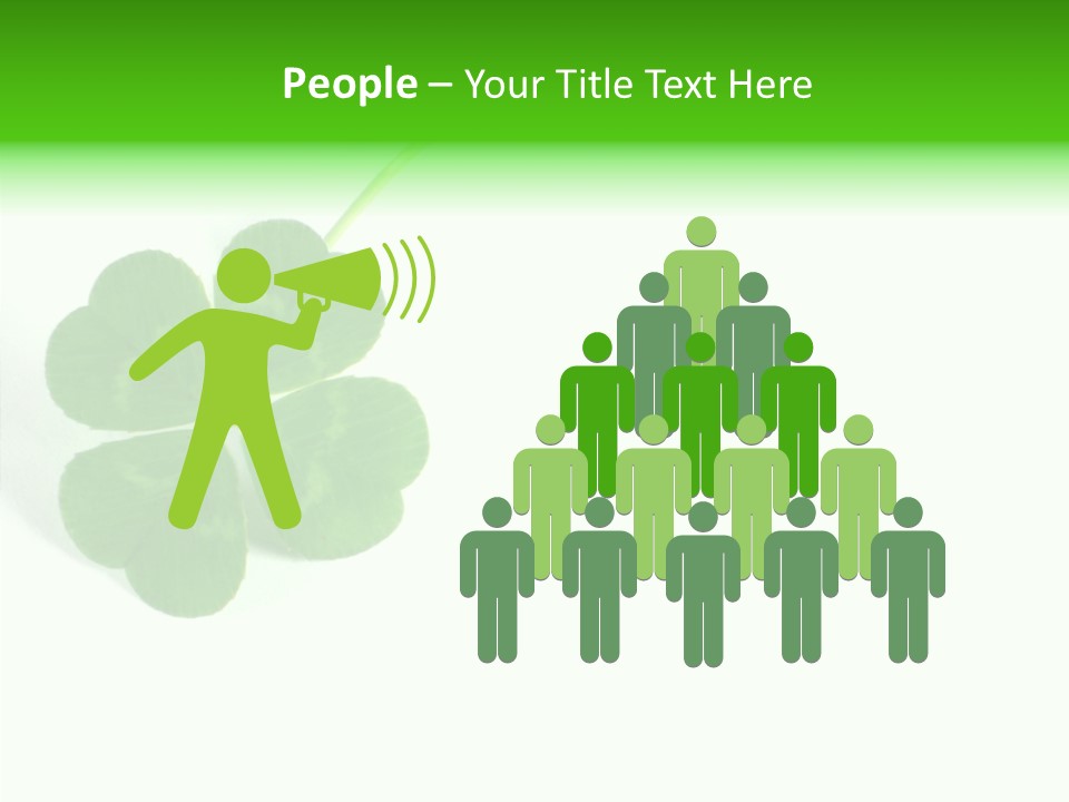 Traditional Luck Leafed PowerPoint Template