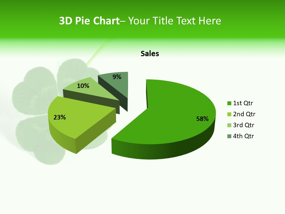 Traditional Luck Leafed PowerPoint Template