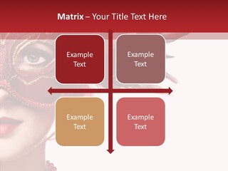 Sexy Model Costume PowerPoint Template