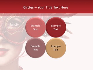 Sexy Model Costume PowerPoint Template