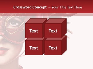 Sexy Model Costume PowerPoint Template