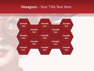 Sexy Model Costume PowerPoint Template