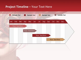 Sexy Model Costume PowerPoint Template