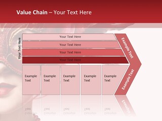 Sexy Model Costume PowerPoint Template