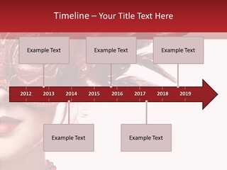 Sexy Model Costume PowerPoint Template