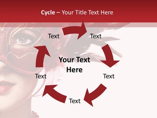Sexy Model Costume PowerPoint Template