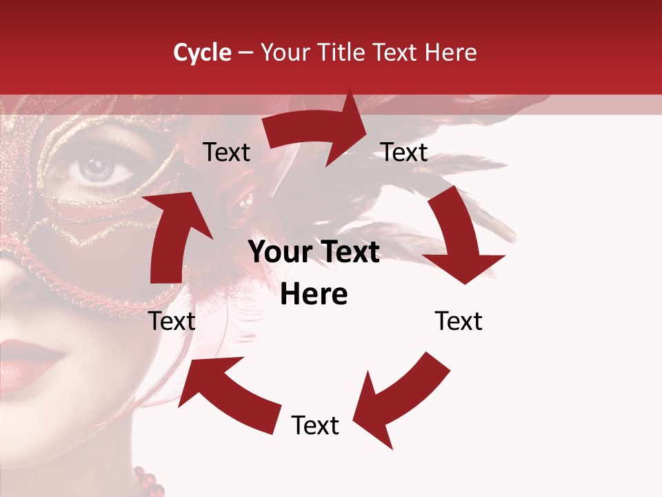 Sexy Model Costume PowerPoint Template