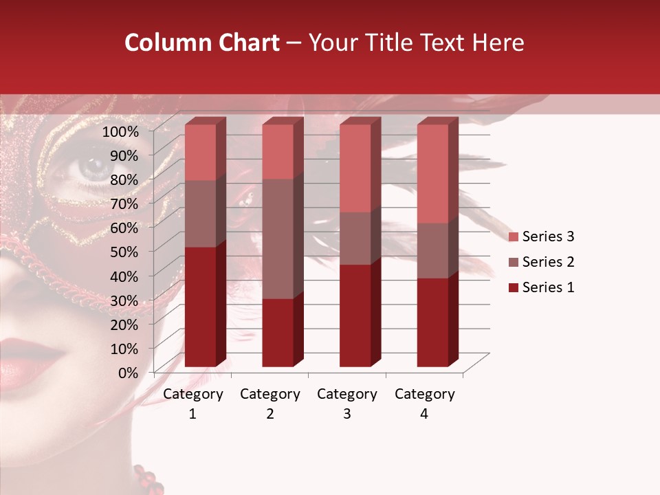 Sexy Model Costume PowerPoint Template