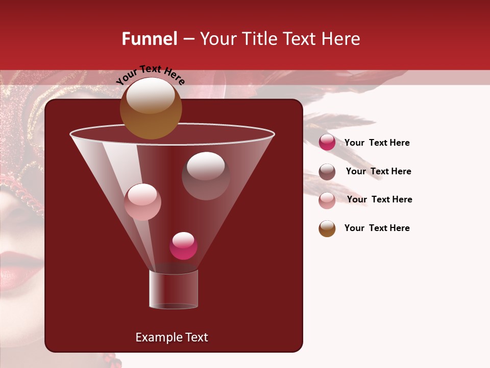 Sexy Model Costume PowerPoint Template