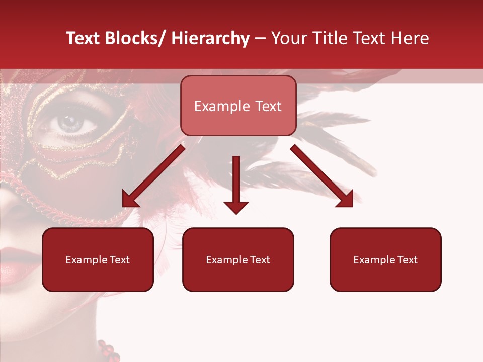 Sexy Model Costume PowerPoint Template