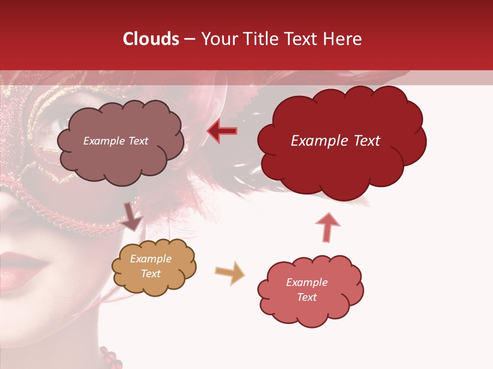 Sexy Model Costume PowerPoint Template