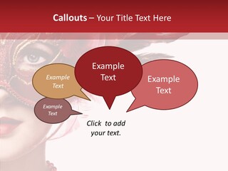 Sexy Model Costume PowerPoint Template
