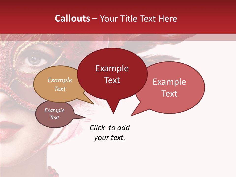 Sexy Model Costume PowerPoint Template