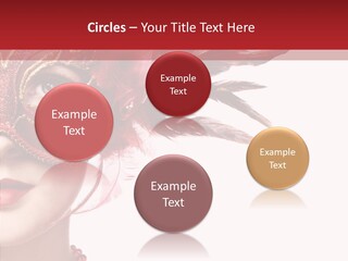 Sexy Model Costume PowerPoint Template