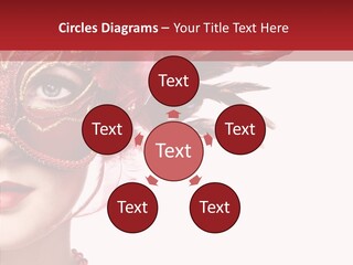 Sexy Model Costume PowerPoint Template