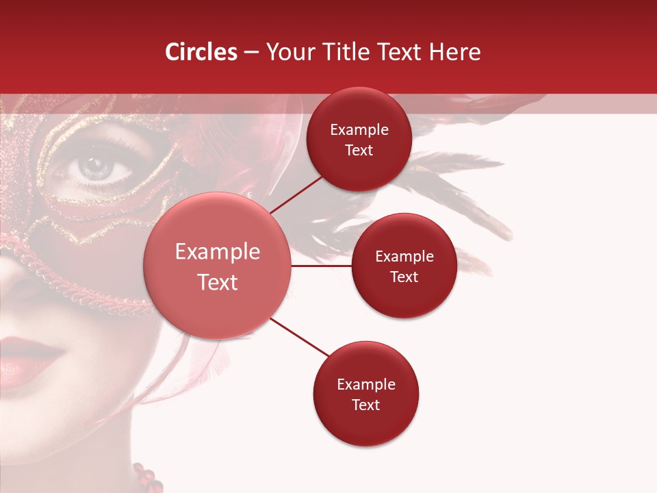 Sexy Model Costume PowerPoint Template