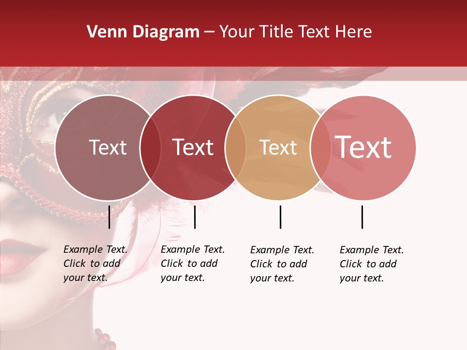 Sexy Model Costume PowerPoint Template
