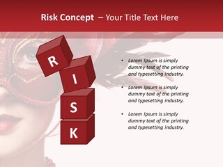 Sexy Model Costume PowerPoint Template