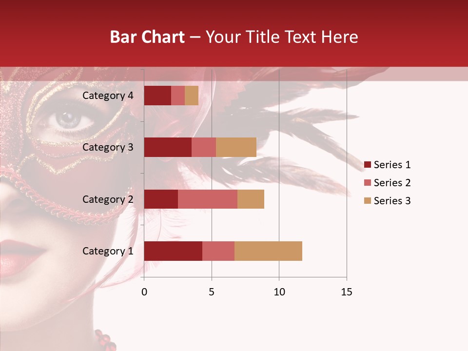 Sexy Model Costume PowerPoint Template