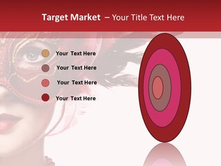 Sexy Model Costume PowerPoint Template