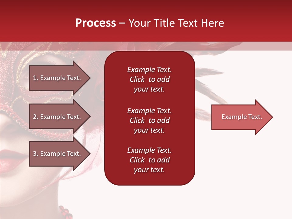 Sexy Model Costume PowerPoint Template