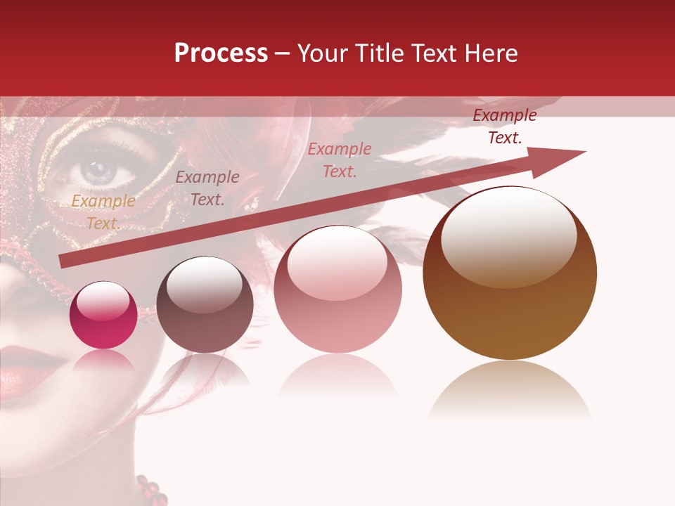 Sexy Model Costume PowerPoint Template