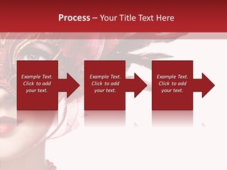 Sexy Model Costume PowerPoint Template