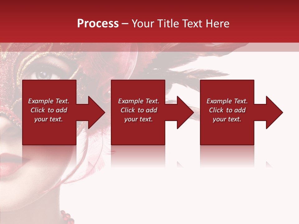 Sexy Model Costume PowerPoint Template