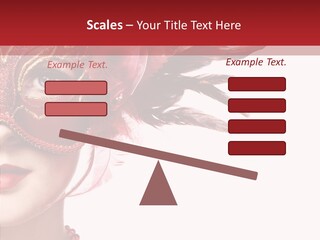 Sexy Model Costume PowerPoint Template