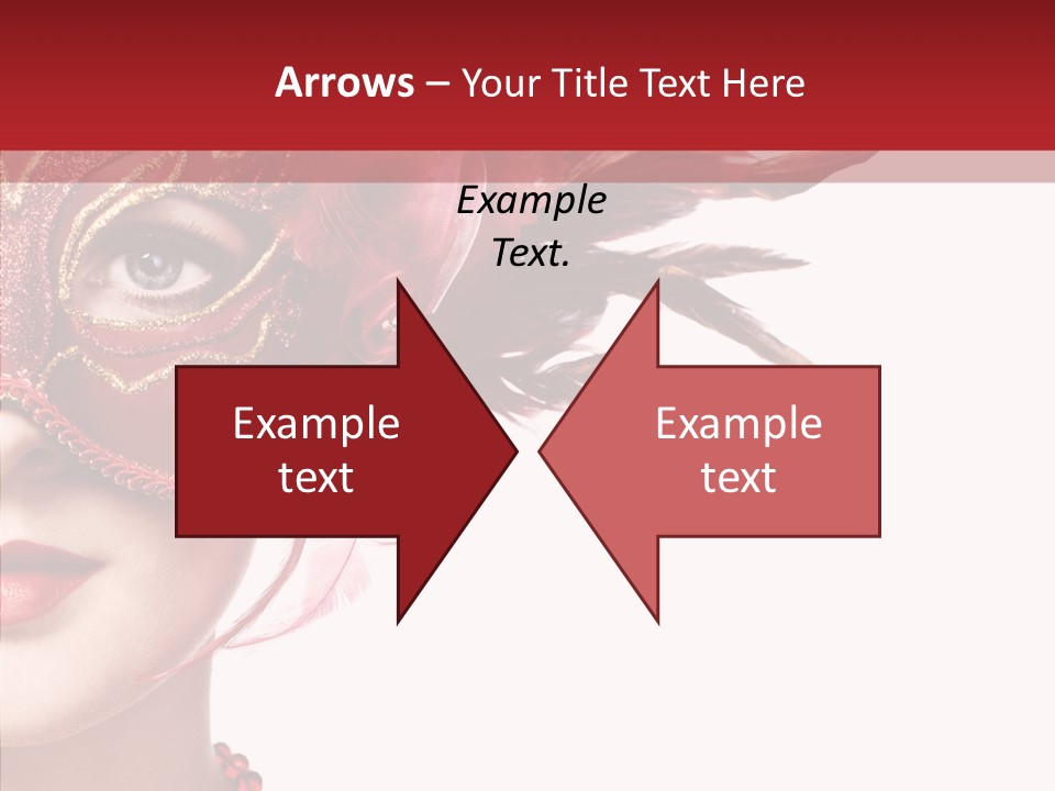 Sexy Model Costume PowerPoint Template
