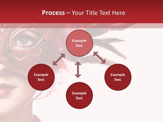 Sexy Model Costume PowerPoint Template