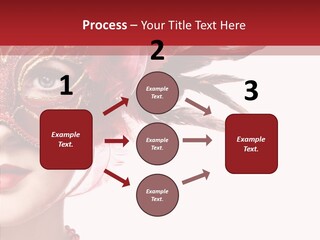 Sexy Model Costume PowerPoint Template