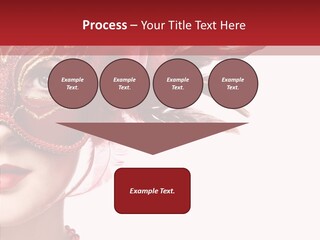 Sexy Model Costume PowerPoint Template