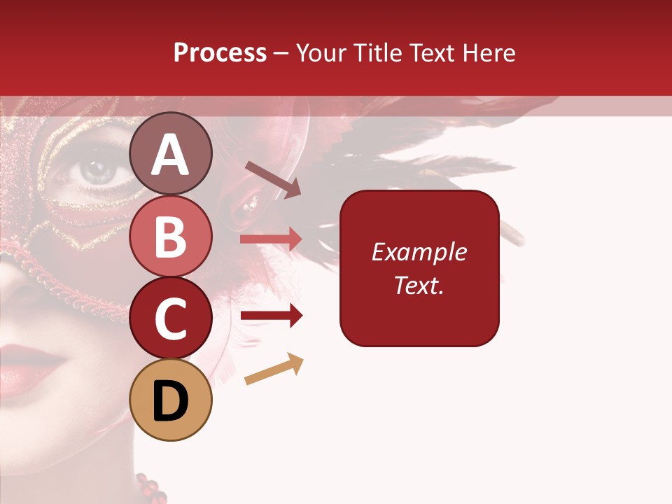 Sexy Model Costume PowerPoint Template