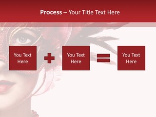 Sexy Model Costume PowerPoint Template