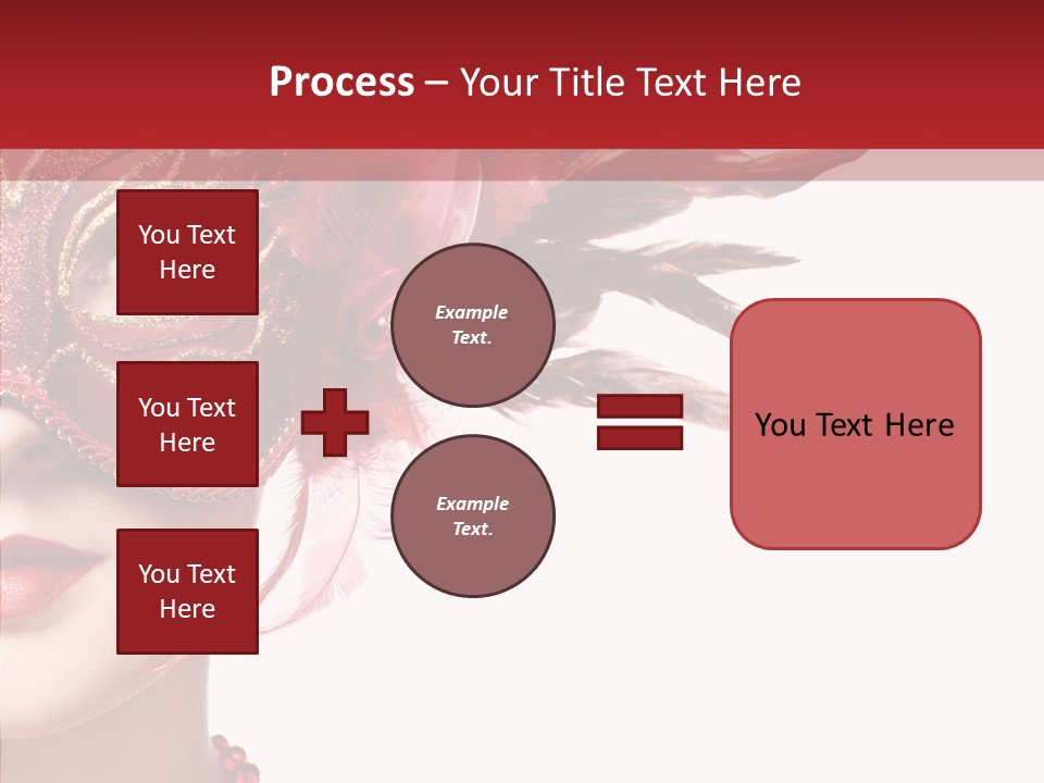 Sexy Model Costume PowerPoint Template
