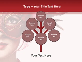Sexy Model Costume PowerPoint Template