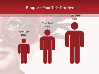 Sexy Model Costume PowerPoint Template
