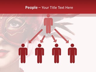 Sexy Model Costume PowerPoint Template