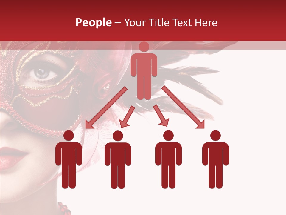 Sexy Model Costume PowerPoint Template