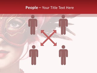 Sexy Model Costume PowerPoint Template