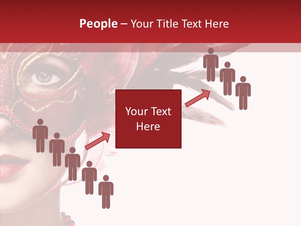Sexy Model Costume PowerPoint Template