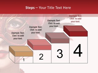Sexy Model Costume PowerPoint Template